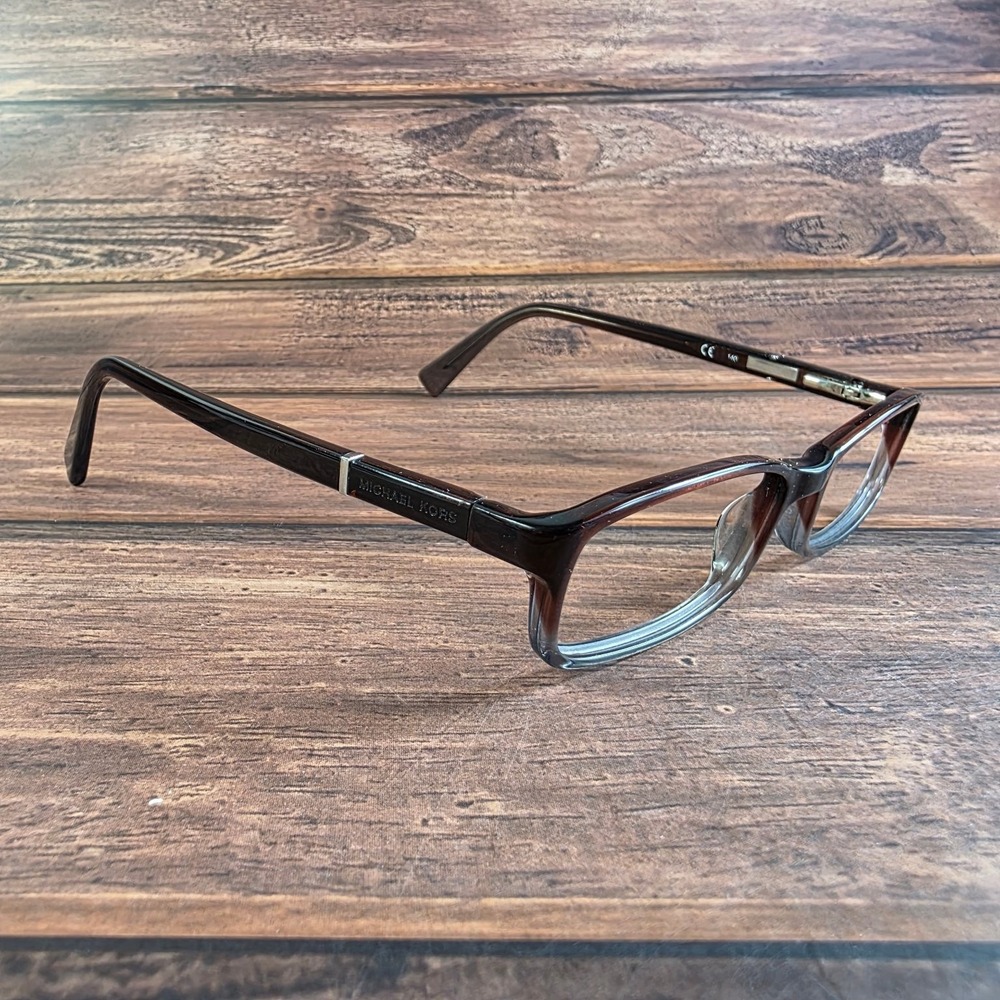 Michael Kors Mk673 Rectangular Brown Gradient Pla… - image 2